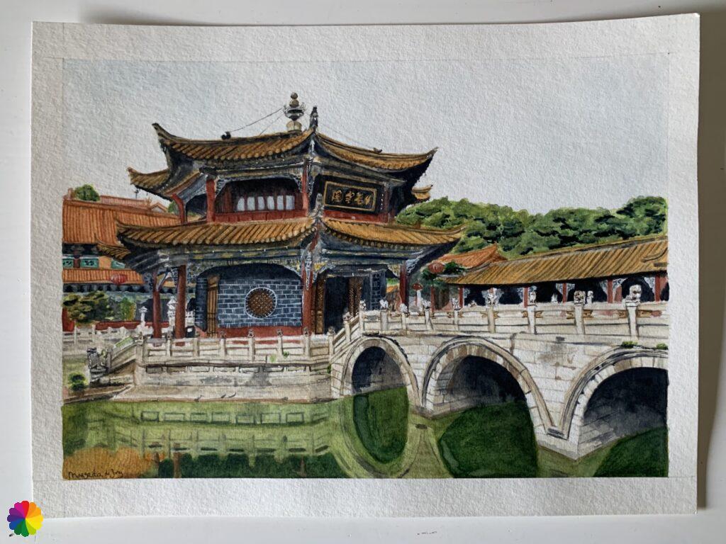 eindresultaat Yuantong tempel