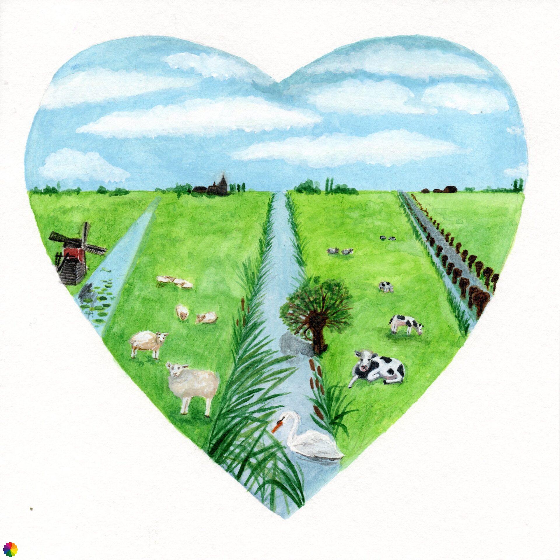 Illustration Green Heart