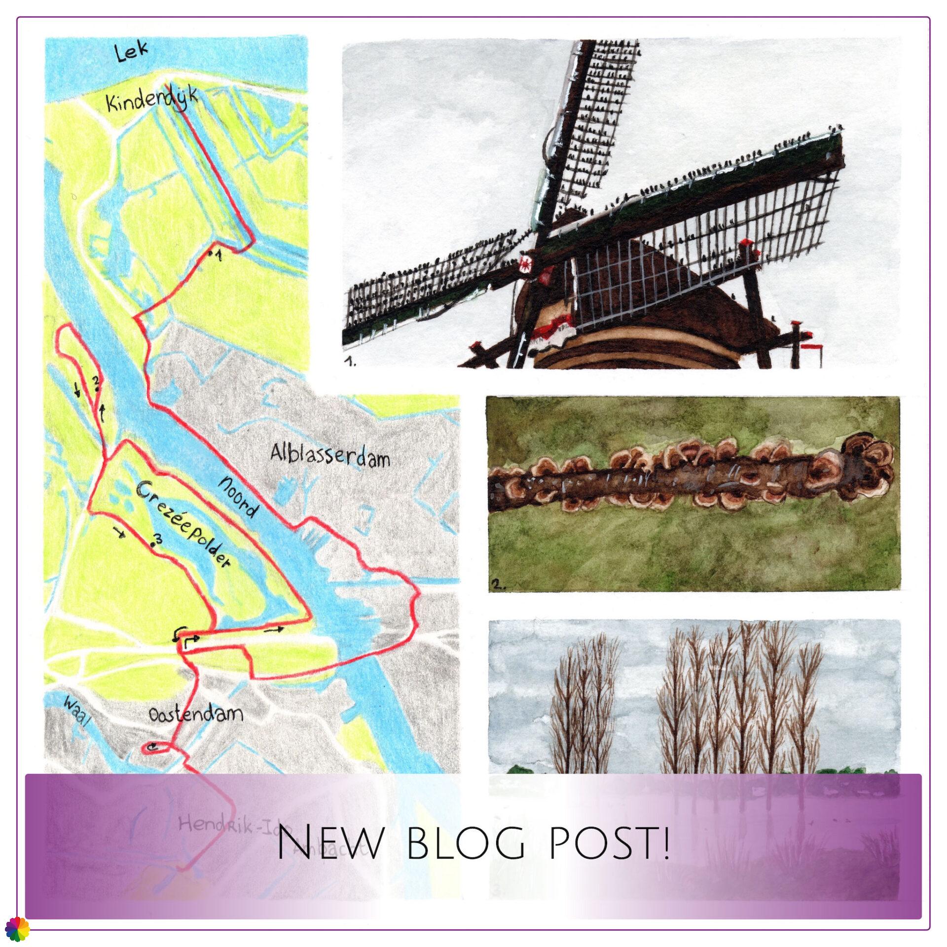 Blog-update Grote Rivierenpad Kinderdijk - Hendrik-Ido Ambacht