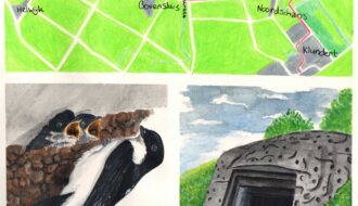 Wandelkaartje Zuiderwaterliniepad: Willemstad - Klundert