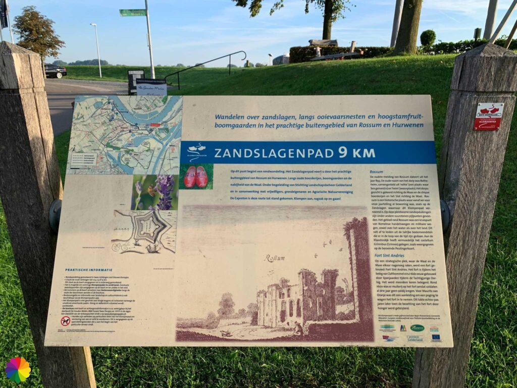 Infobord Zandslagenpad